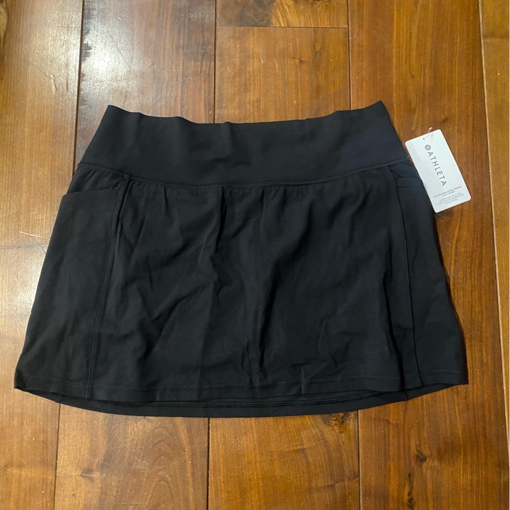 NWT Athleta Black Skirt